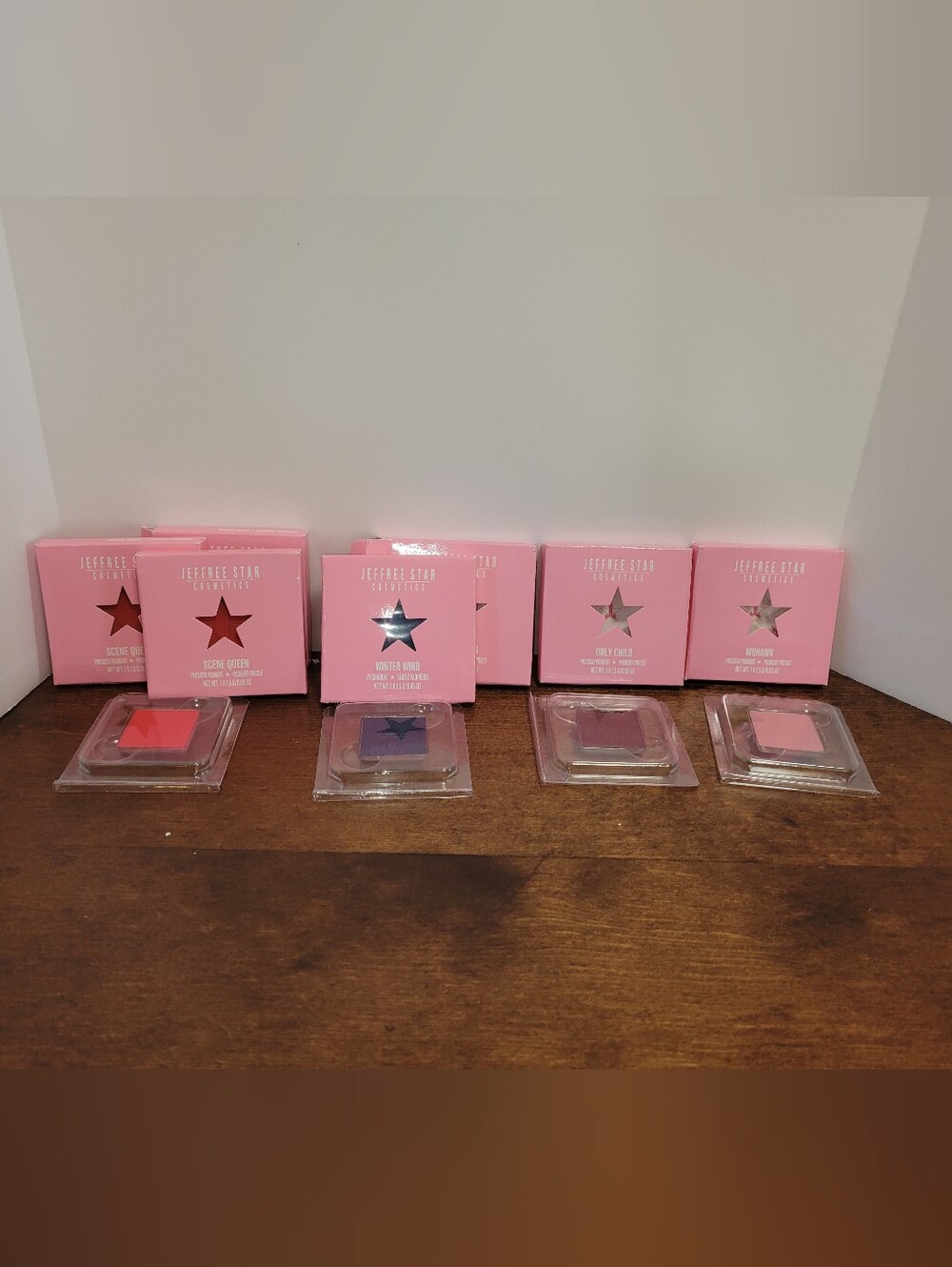 Jeffree Star Cosmetics Eyeshadow Singles Lot Of 7